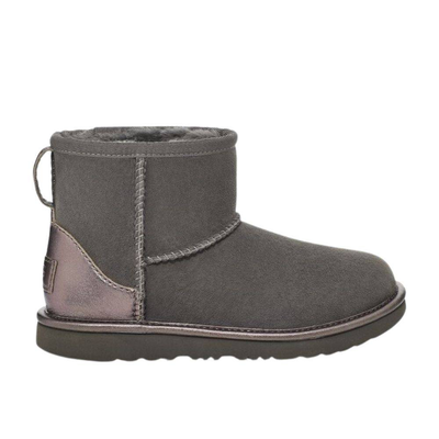 Ugg kids classic mini shine, Charcoal, medium