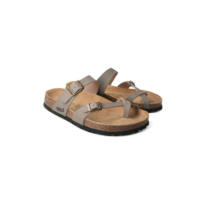 Neu b bonn stone unisex sandals, Stone, medium
