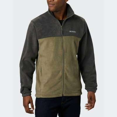 Columbia &alpha;&nu;&delta;&rho;&iota;&kappa;&eta; &zeta;&alpha;&kappa;&epsilon;&tau;&alpha; steens mountain&trade; full zip 2.0 fleece, Shark, Stone Green, medium