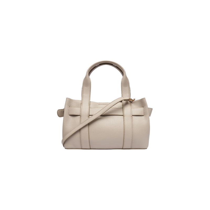 Gray polyethylene handbag-null