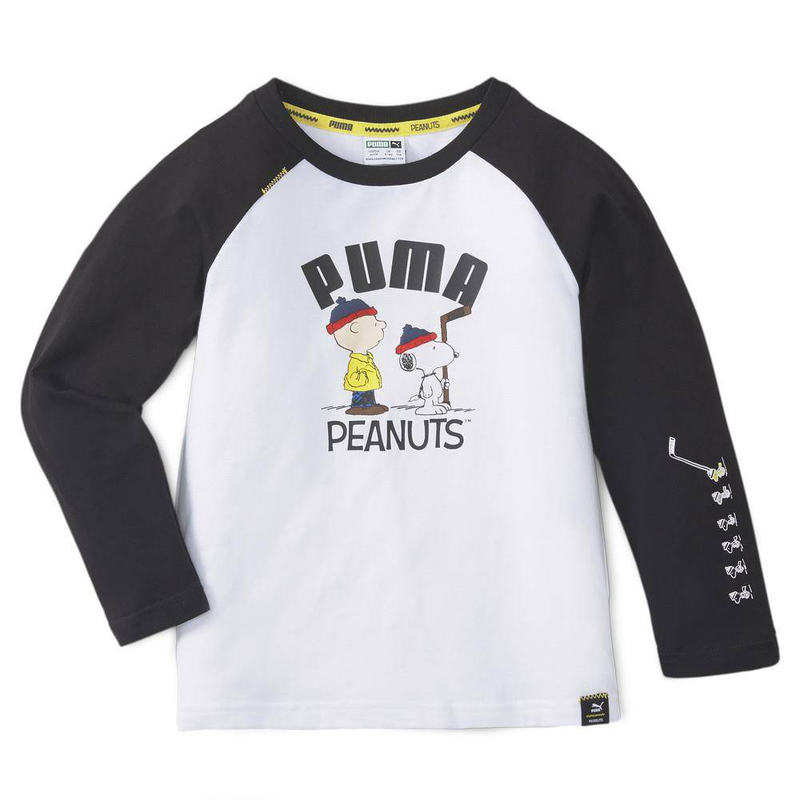 Puma x peanuts kids long-sleeve tee-null
