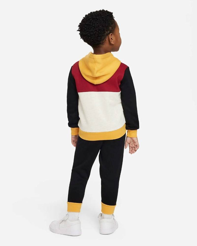 Nike jordan infant paprika fleece hoodie set-null