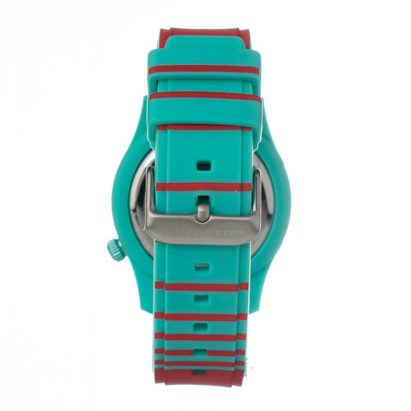 Bicolor synthetic sport watch-null