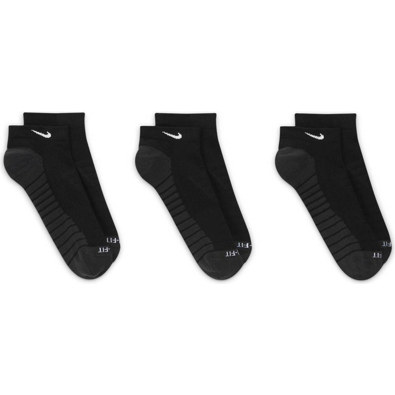 Everyday max cushion no show 3-pack socks image number null