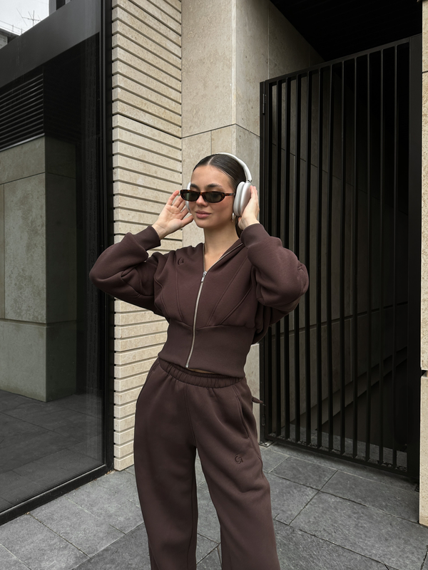 Chocolate corset tracksuit-null