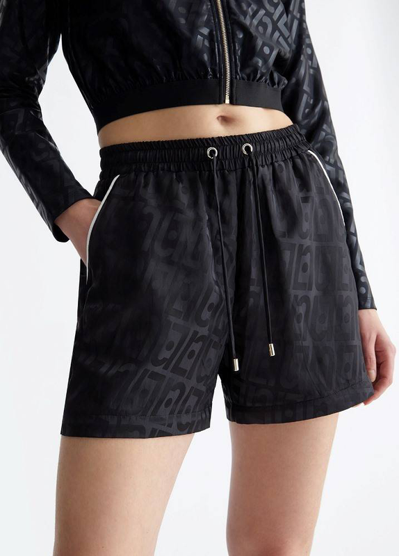 Liu Jo satin jacquard trousers-null