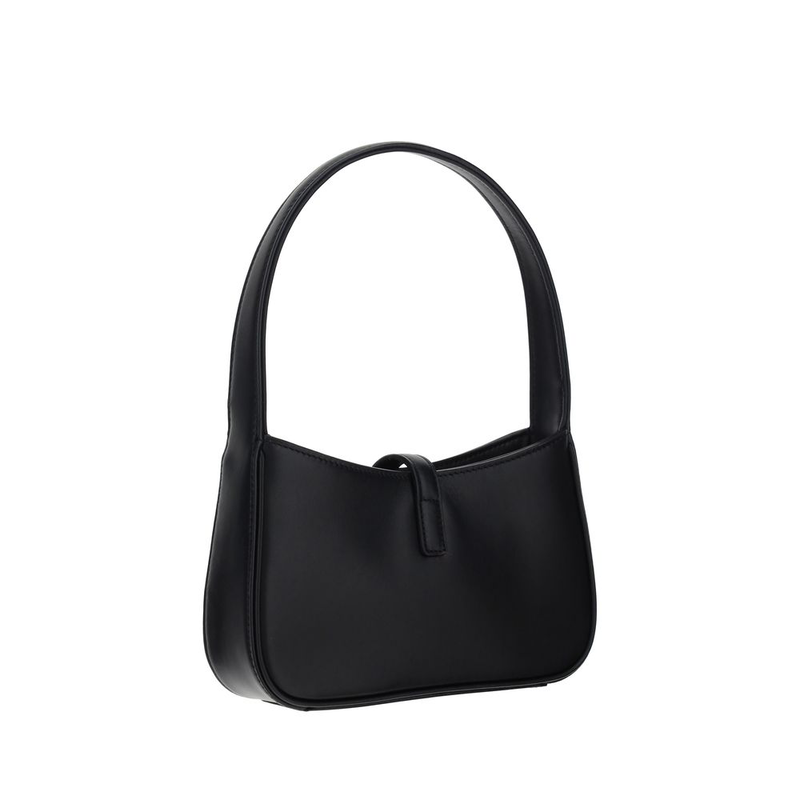 Black calf leather bos taurus shoulder bag-null