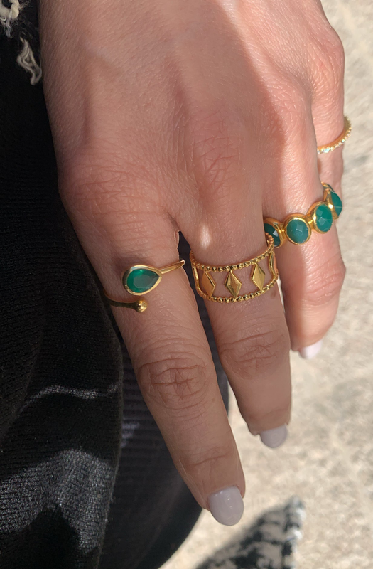 Gem open ring-null