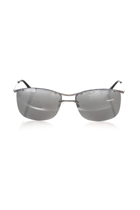 Silver metallic fibre men sunglass-null