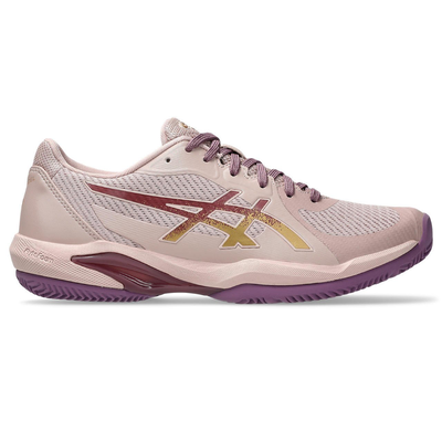 Asics women's solution swift ff 2 padel, Lilacc/gold, medium