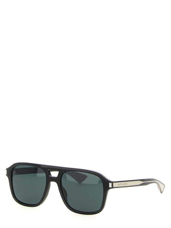 Black acetate sunglasses-null