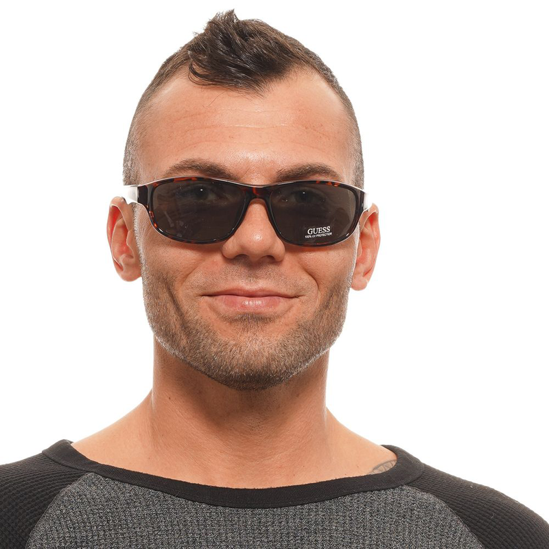 Brown plastic sunglasses-null