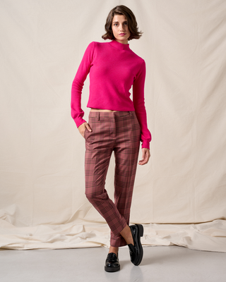 Trouser chinos checkered