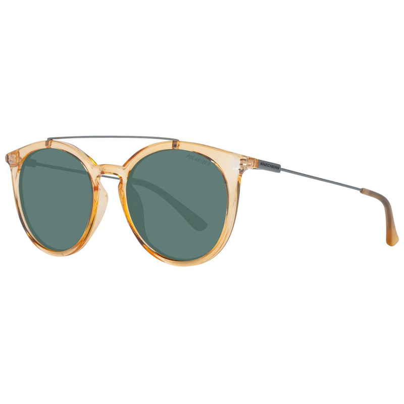 Orange metal sunglasses-null