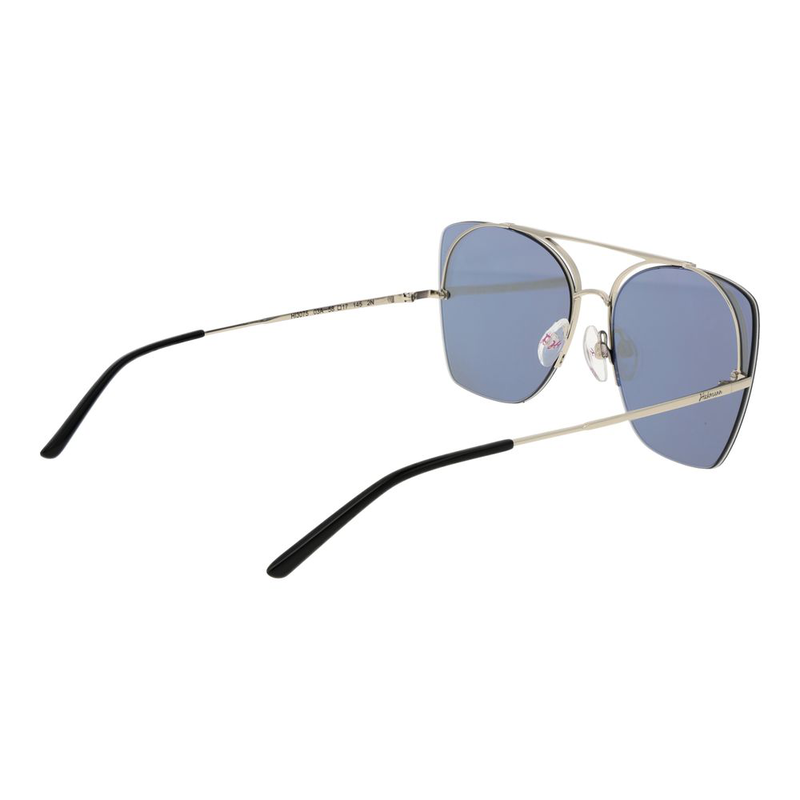 Gray metal sunglasses-null