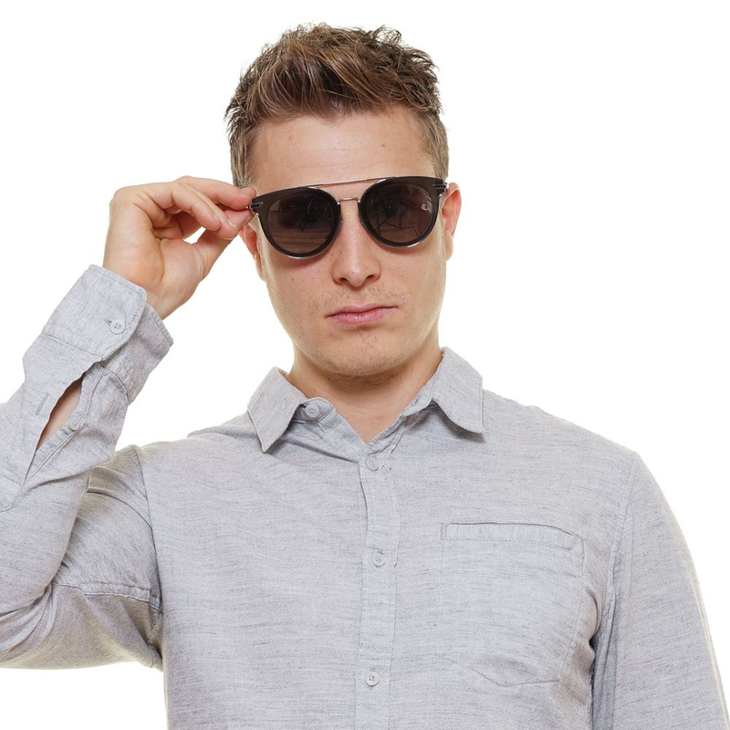 Silver metal & plastic sunglasses-null