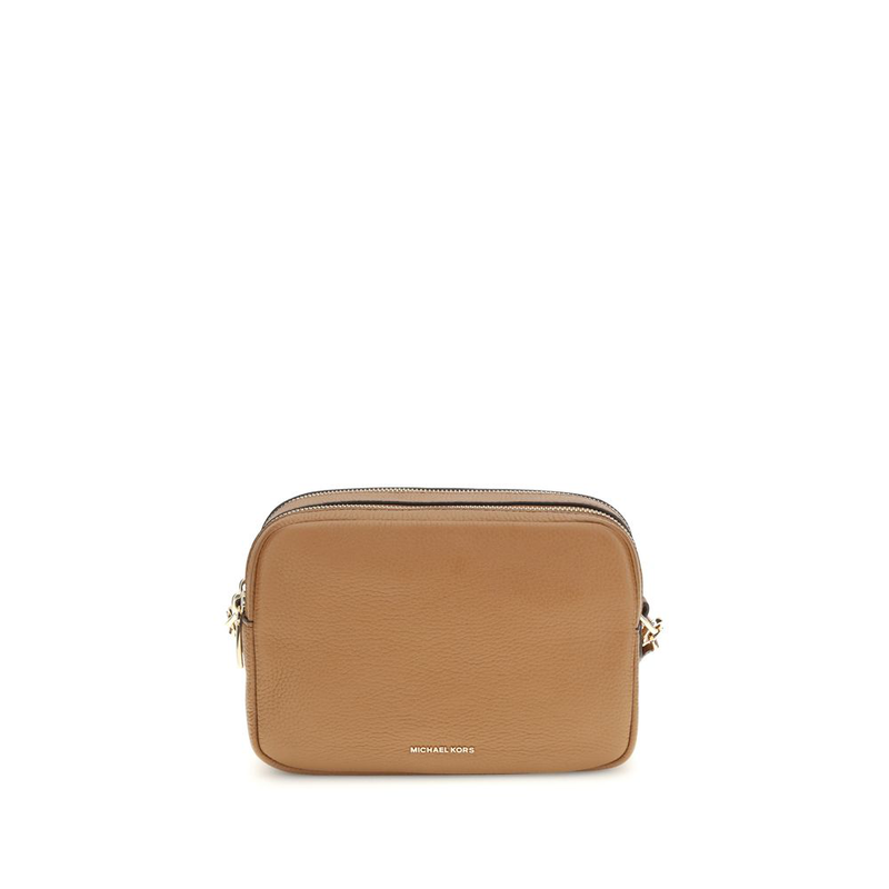 Brown calf leather bos taurus shoulder bag-null