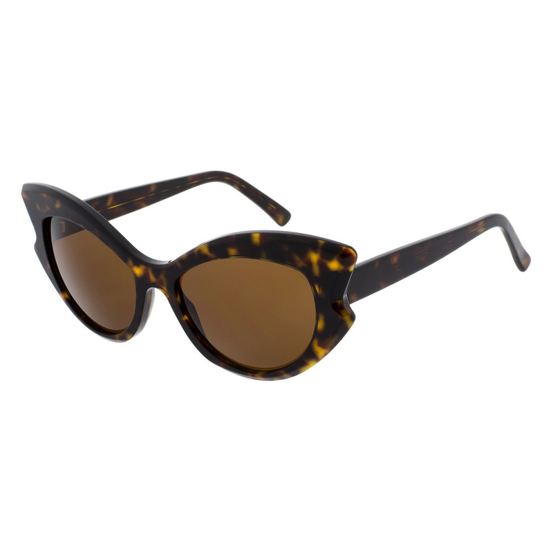 Brown acetate sunglasses-null