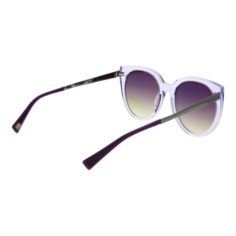 Purple plastic sunglasses-null