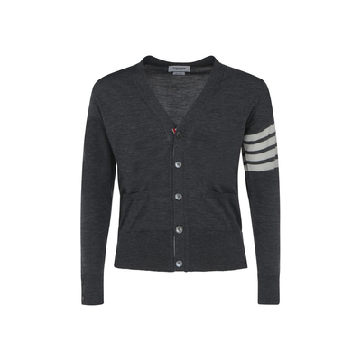 Gray wool oves aries cardigan, Grey, medium