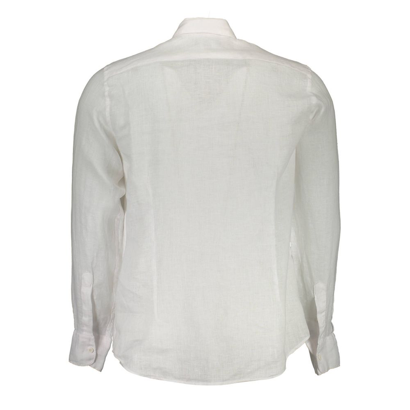 Bianco linen mens shirt-null