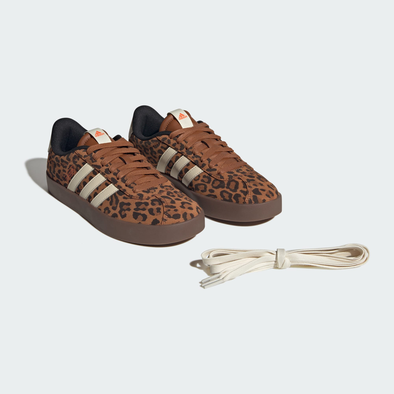 Adidas vl court 3.0 leopard animal print-null