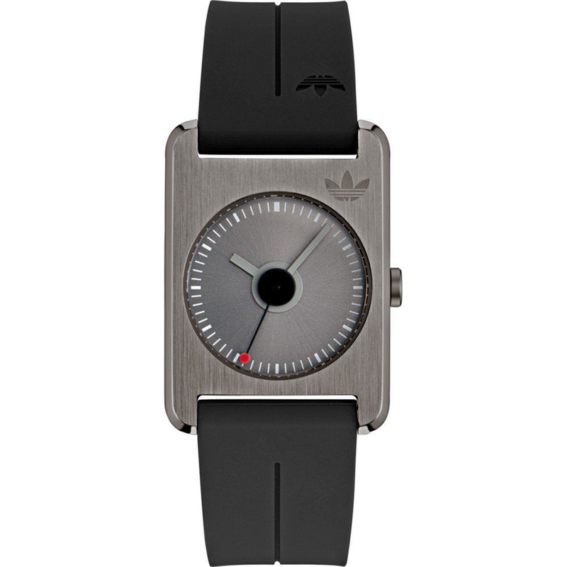 Black synthetic sport watch-null