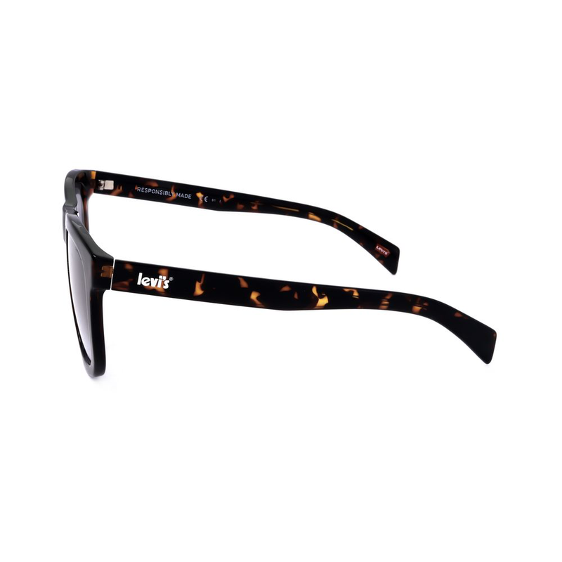 Blue resin sunglasses-null