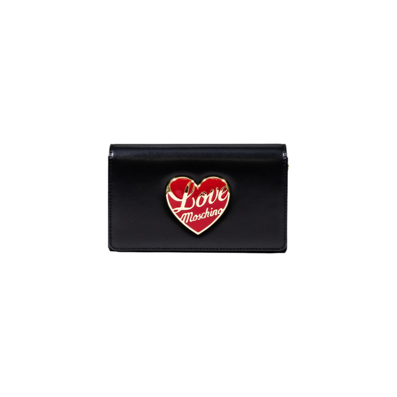 Black polyethylene handbag-null