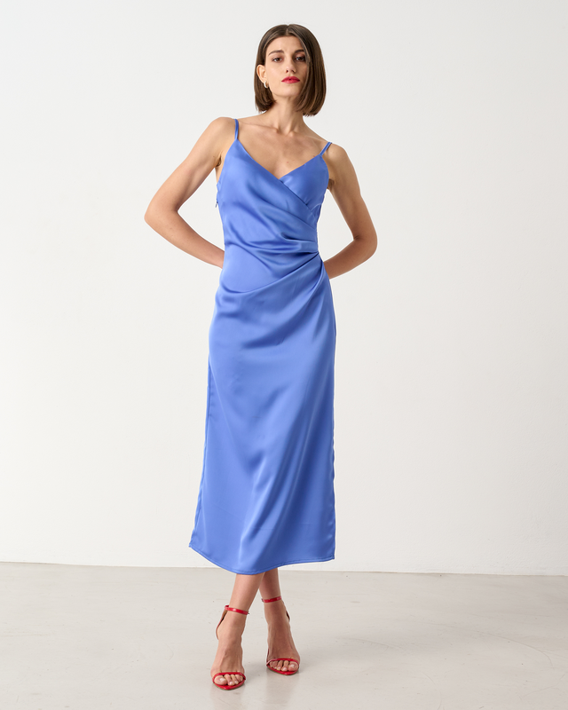 Midi dress satin-null