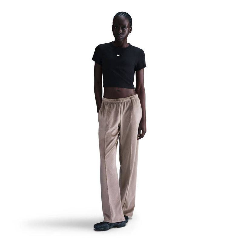 Nike sportswear womens chil knit cropped top-null