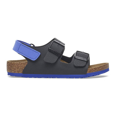 Birkenstock milano as birko-flor, Black / Royal, medium