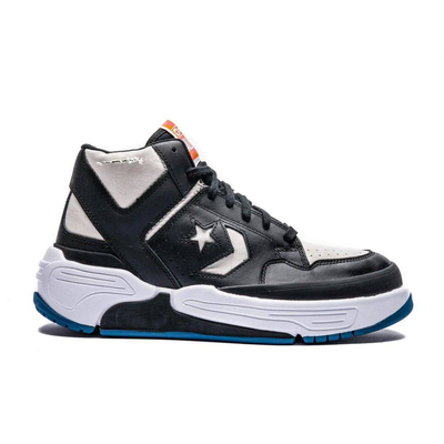 Converse weapon tear-away basketball shoes, Black / Bone, medium