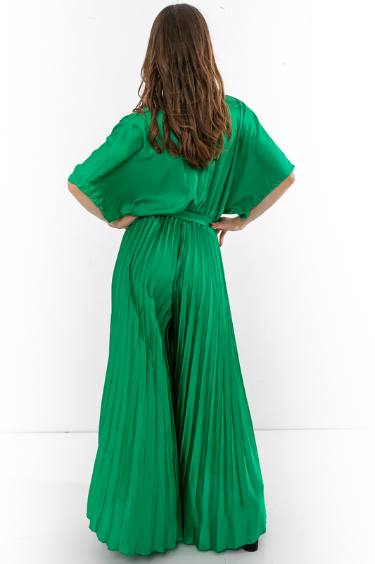 Pagoda jumpsuit green-null