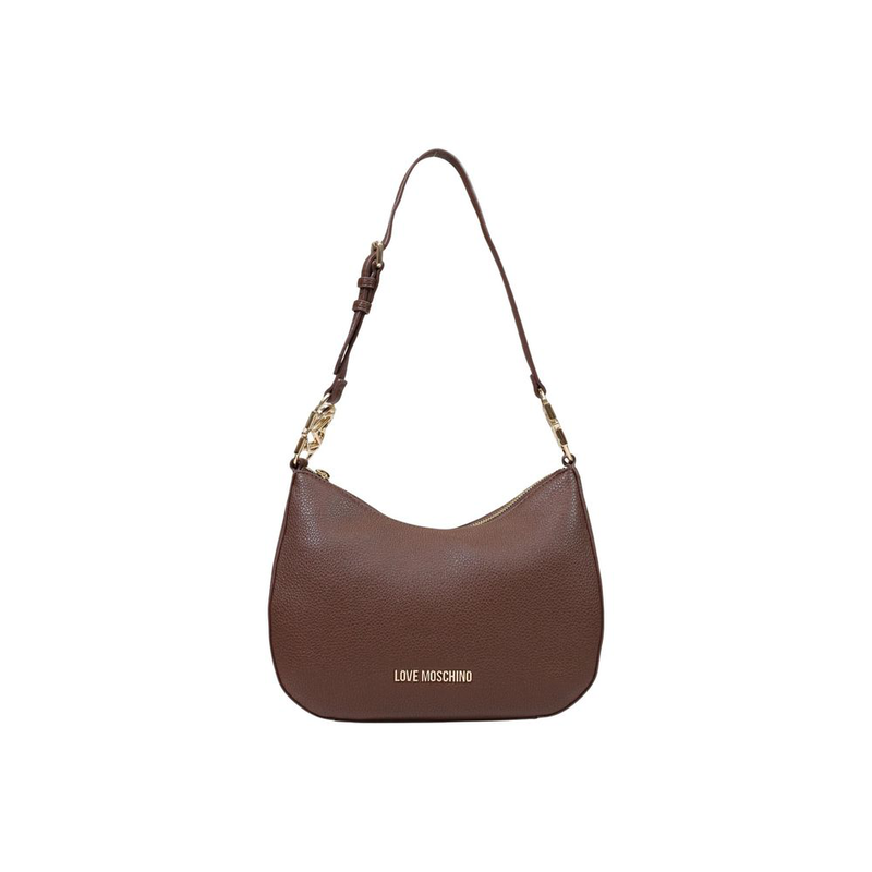Brown polyethylene handbag-null
