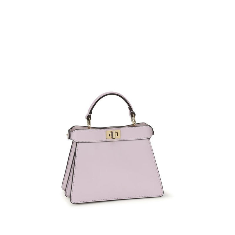 Purple calf leather bos taurus handbag-null