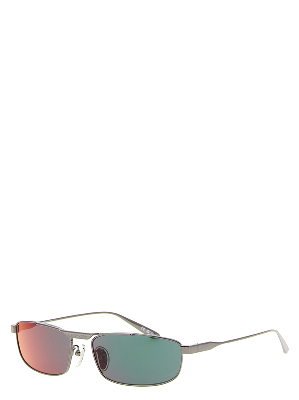 Multicolor stainless steel sunglasses-null