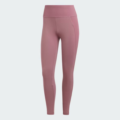 Adidas yoga ess seas 78 leggings, Orchid, medium