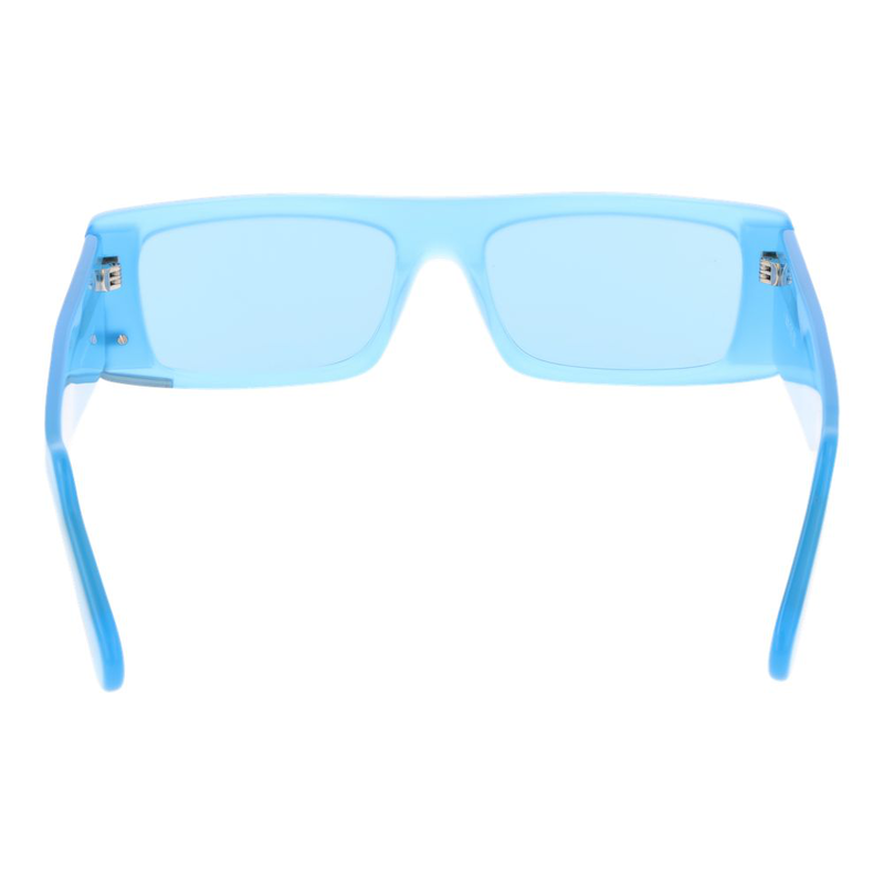 Blue plastic sunglasses-null