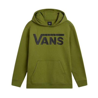 Vans boys classic II pullover hoodie, Black, medium