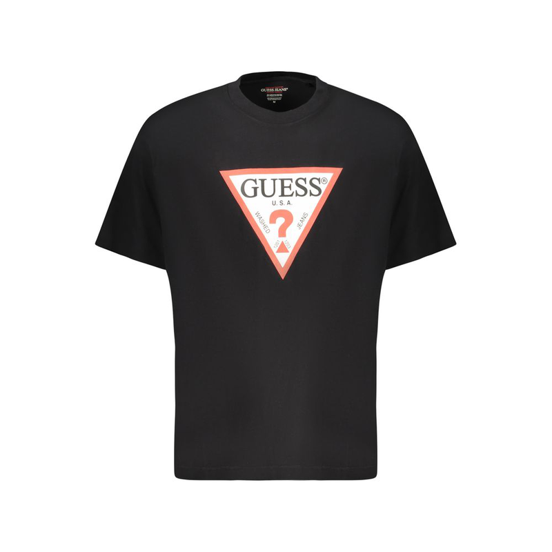 Black organic cotton men t-shirt-null