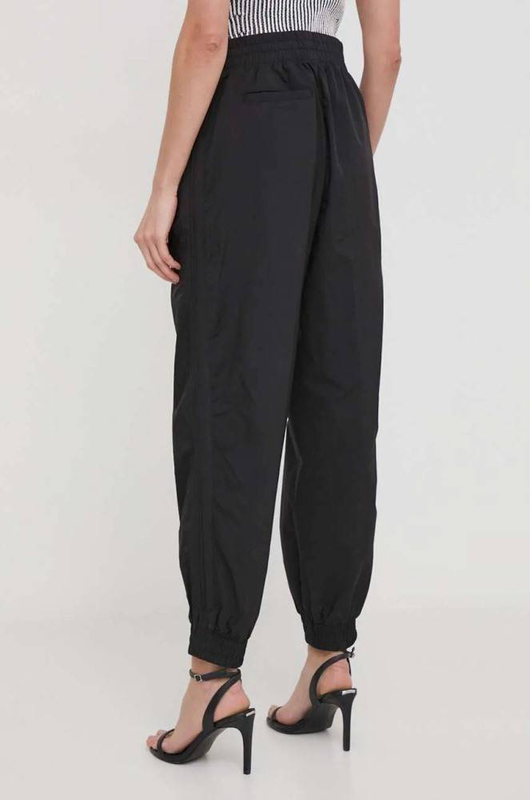 Pull on tie waist side stitch pant-null