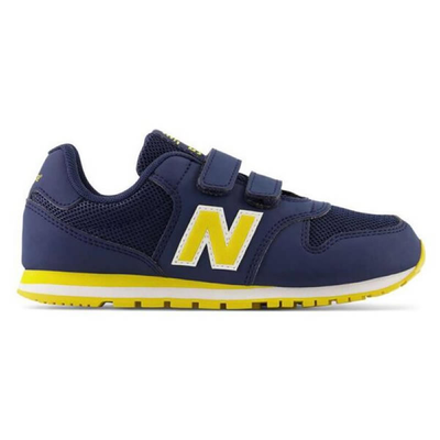 New Balance shoes, Blue-yellow, medium