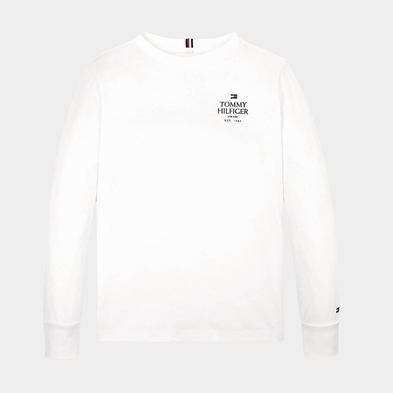 Boys logo puff print regular longsleeve tee image number null