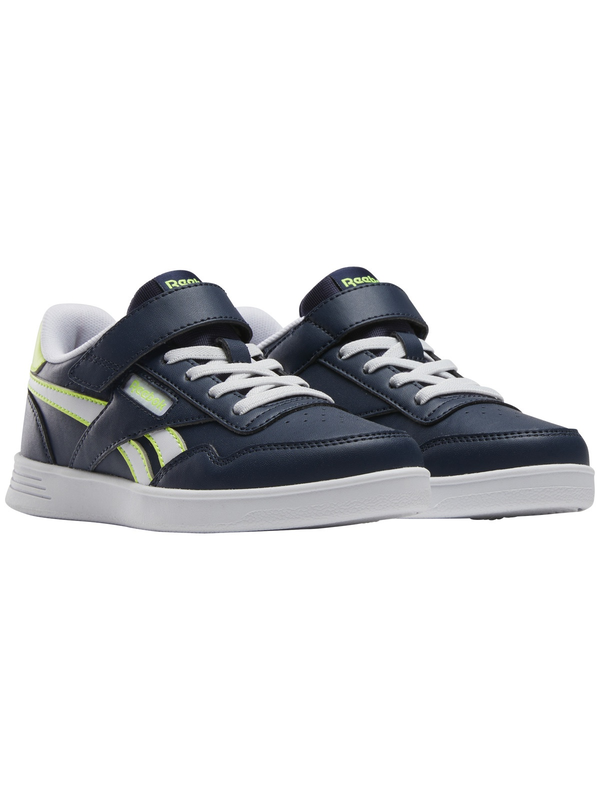Reebok kids boys court advance elastic lace & top strap-null