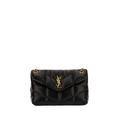 Black lamb ovis aries aries shoulder bag, Black, medium