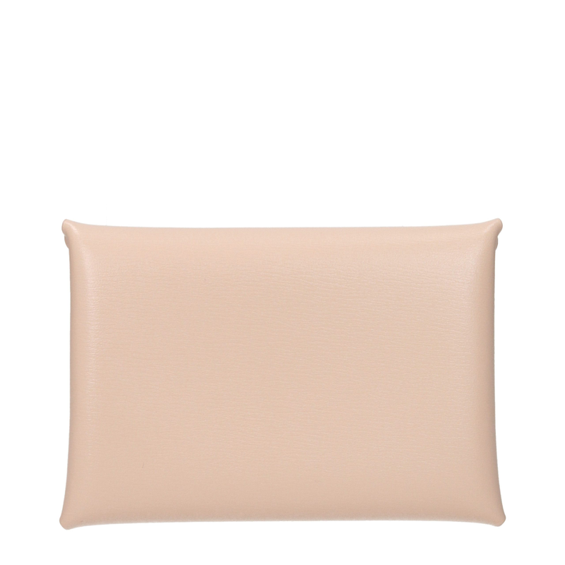 Pink leather wallet-null
