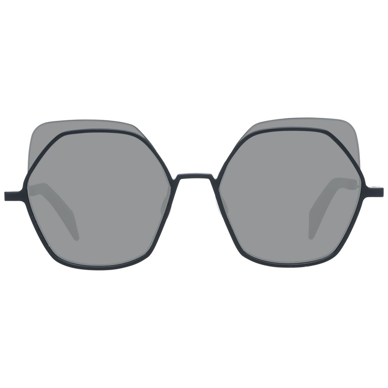 Black metal & plastic sunglasses-null