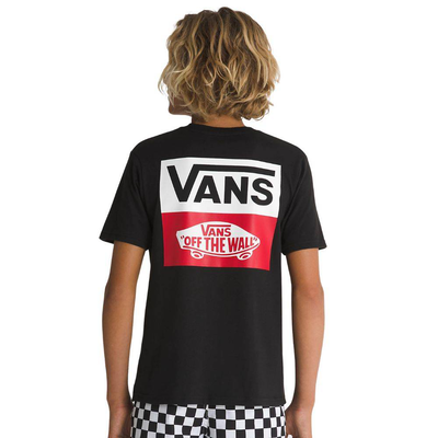 Boys og logo short sleeves t-shirt, Black, medium