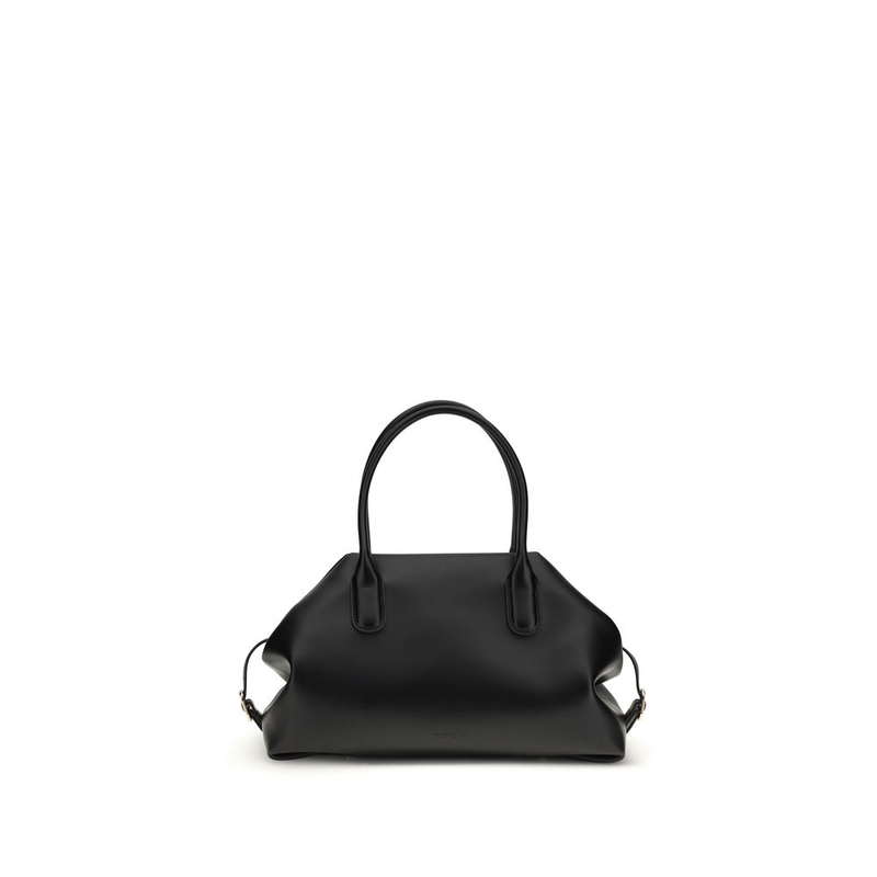 Black other fibres shoulder bag-null